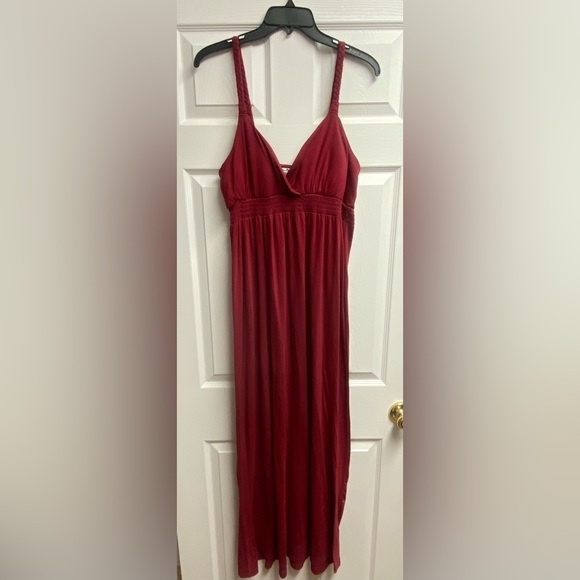 Dresses & Skirts - 💕 2 For $10 Christine Red/Burgundy Maxi Dress Size Large